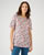 T-shirt met print van zuiver katoen