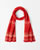 Warme gebreide jacquard sjaal Thermolactyl