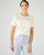 T-shirt brodé pur coton