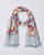 Sjaal met bloemenprint