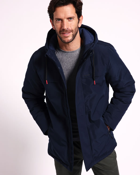 Waterafstotende parka met capuchon voor heren Thermolactyl