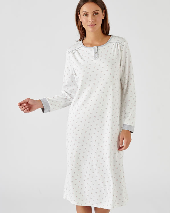 Chemise de nuit maille interlock Thermolactyl