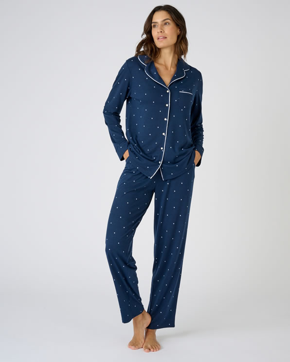 Pyjama met knoopsluiting Thermolactyl Nachtkleding Damart Belgie