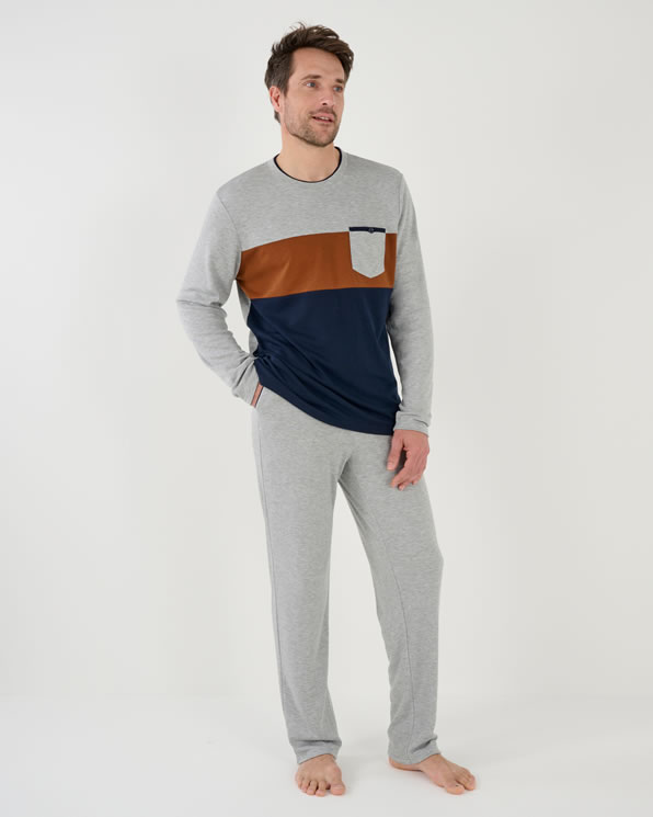 Pyjama maille interlock Thermolactyl Pyjamas peignoirs Damart Belgique