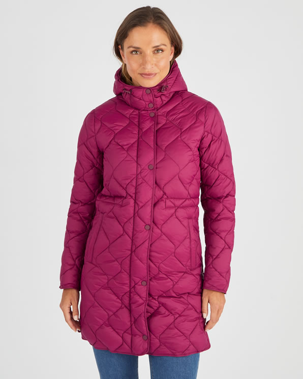 Parka longue matelassée doublée Thermolactyl