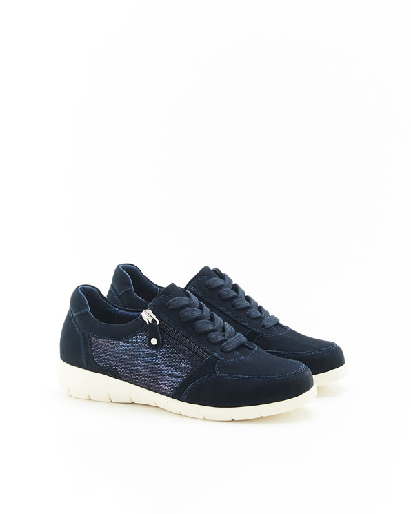Derby schoenen iriserend Amortyl