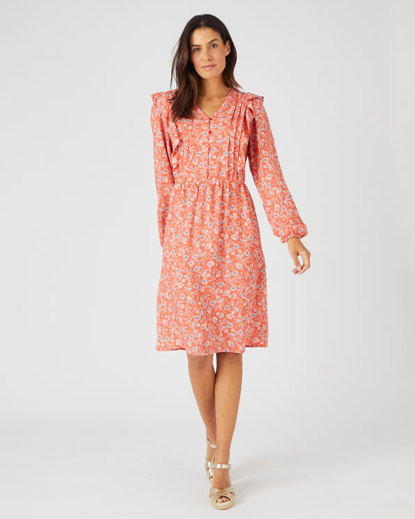Blousejurk pure viscose Lenzing EcoVero Jurken Damart Belgie