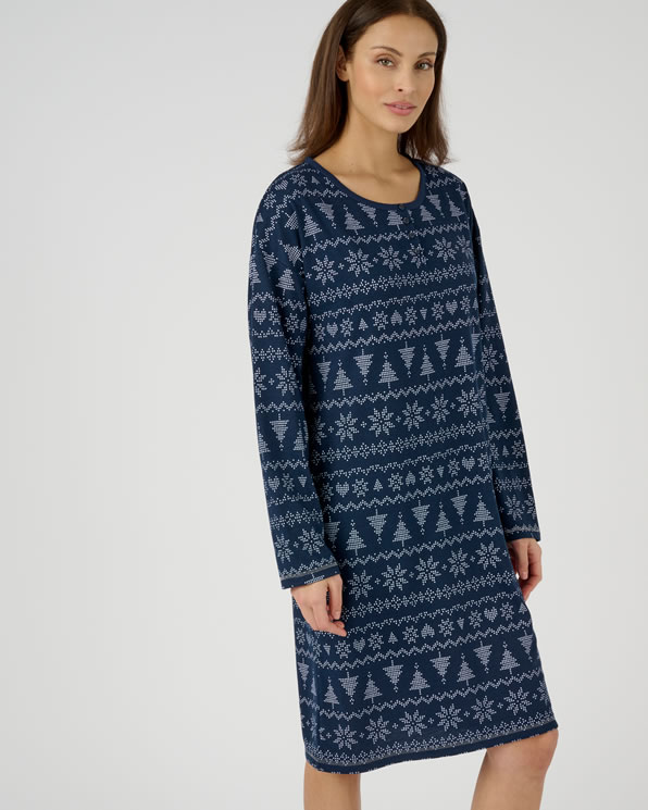 Chemise de nuit en maille Thermolactyl