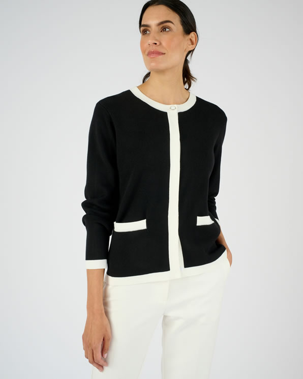 Tweekleurig vest