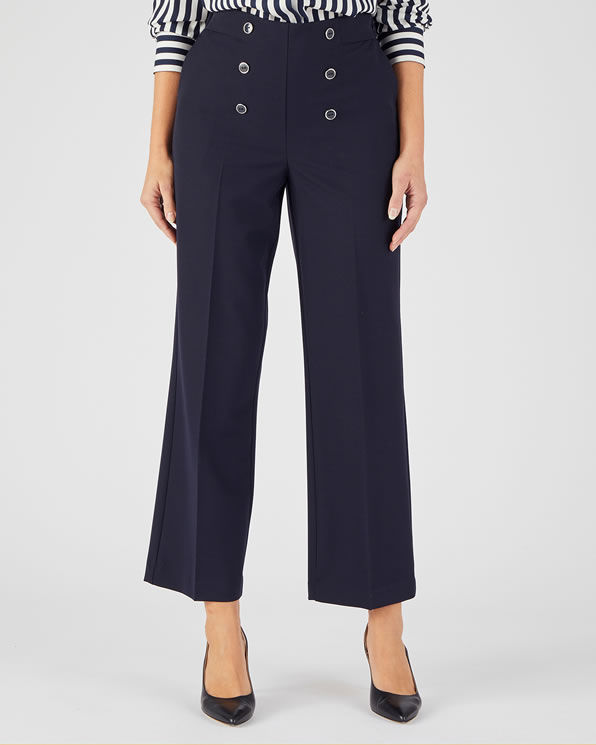 7/8e broek met brugeffect