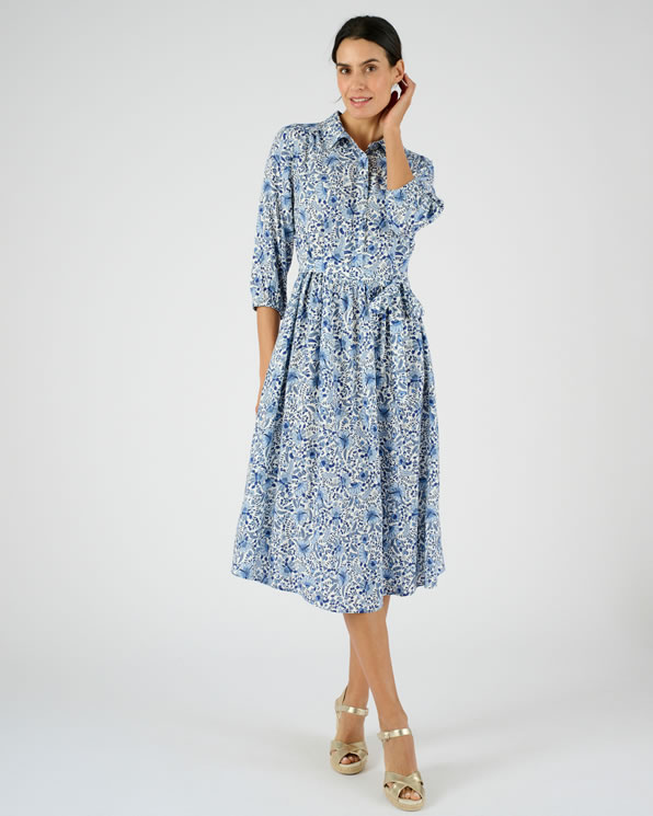 Jurk pure viscose Lenzing™ EcoVero™ vezels