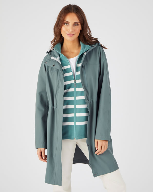 RainProtect lange parka by Damart