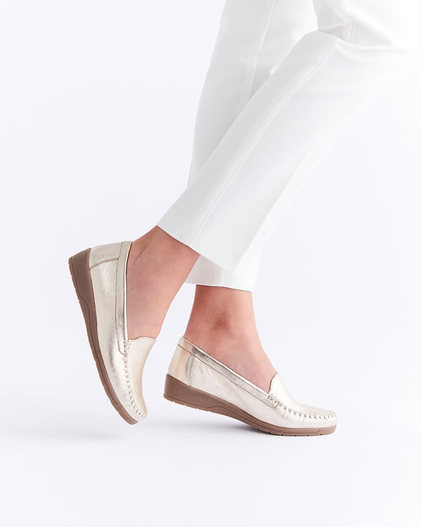 Mocassins compensés Amortyl