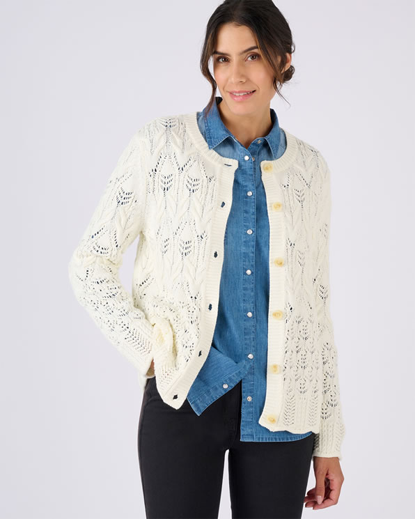 Cardigan manches