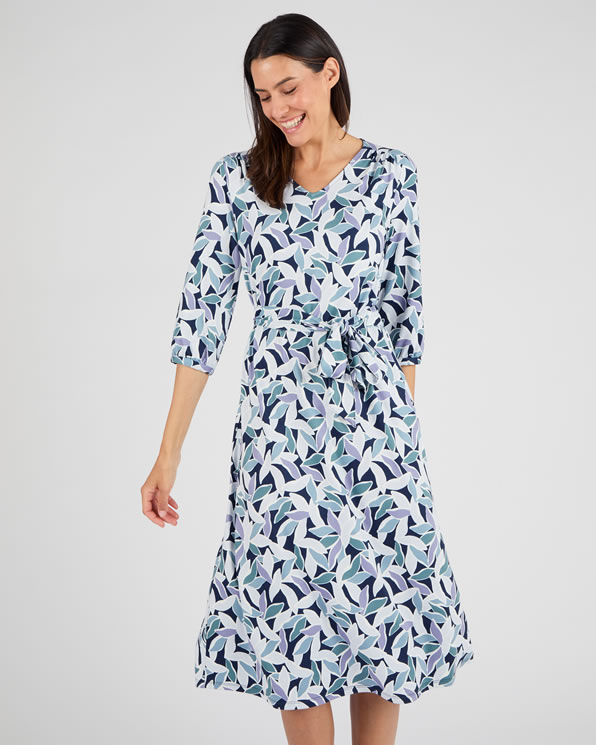 Jurk van warm tricot