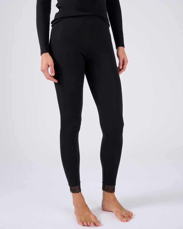 Legging long dentelle Thermolactyl Sensitive