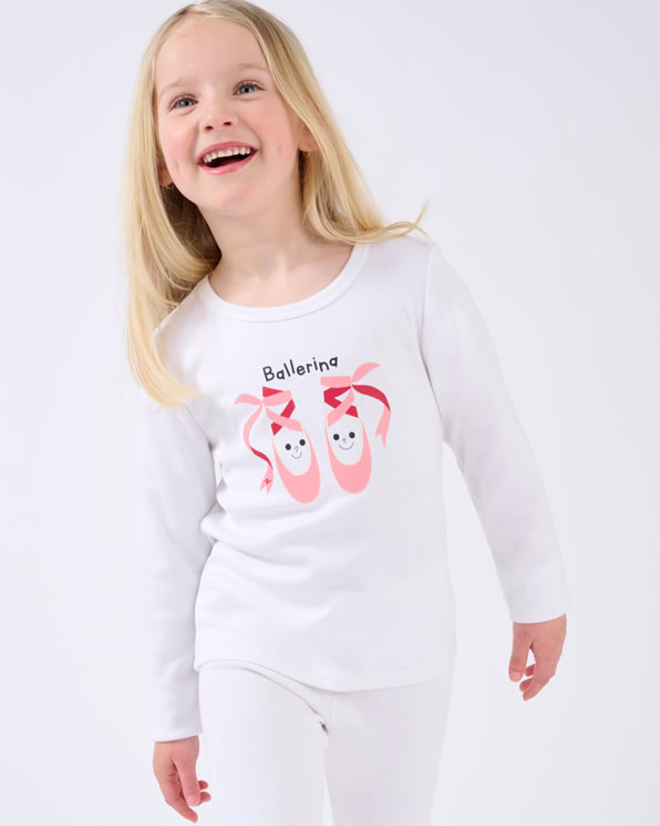 T-shirts Thermolactyl mixte enfant sérigraphiés