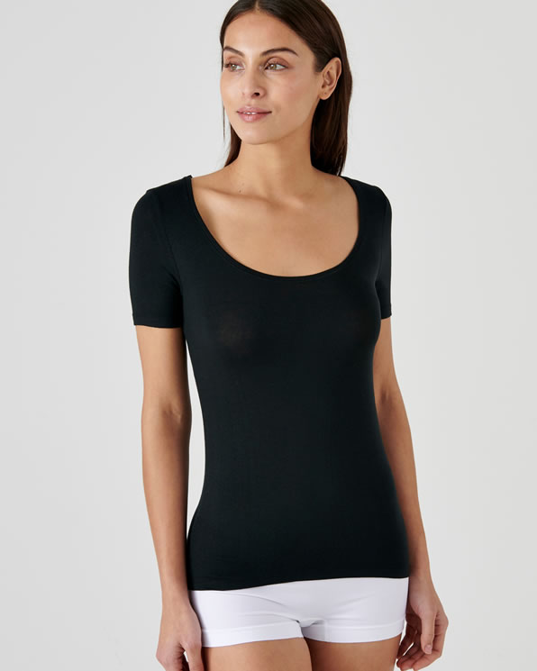 T-shirt met korte mouwen Thermolactyl Sensitive onzichtbaar