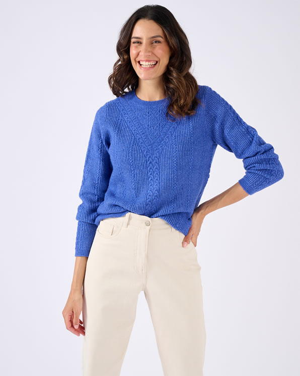 Pull maille fantaisie Thermolactyl