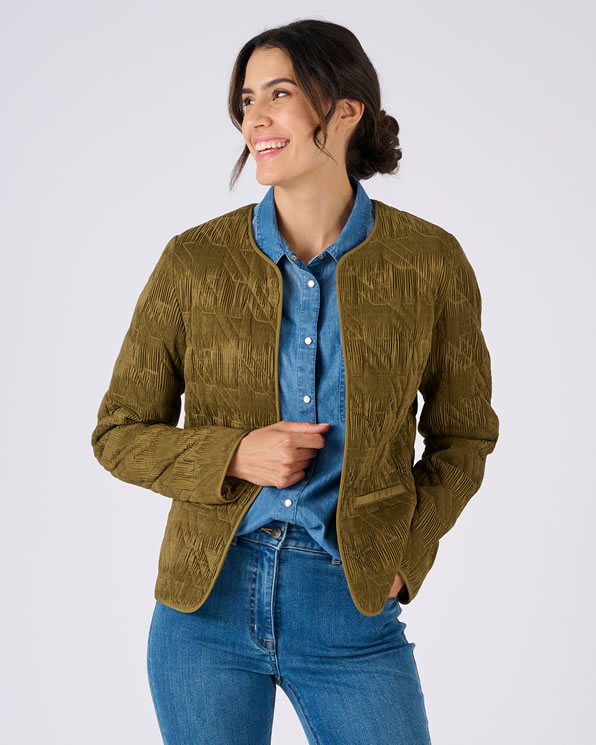 Veste matelassée fantaisie