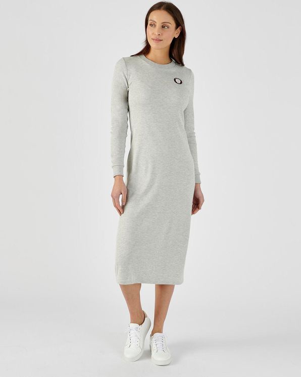Jurk in ribtricot met lange mouwen Thermolactyl®, Damart Vintage