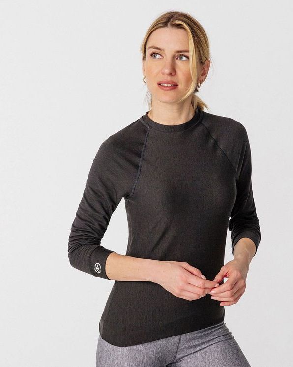T-shirt met ronde hals, Comfort Thermolactyl® 3, dames