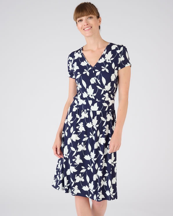 Robe effet cache-cœur