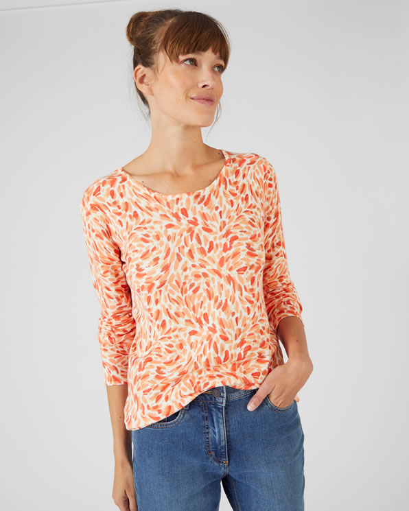 Pull in soepel tricot, effen of gebloemd