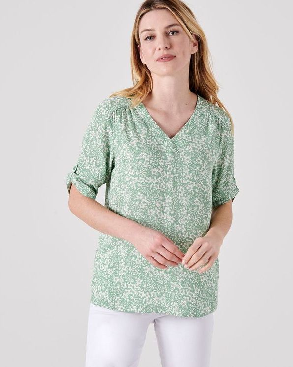 Blouse crêpe