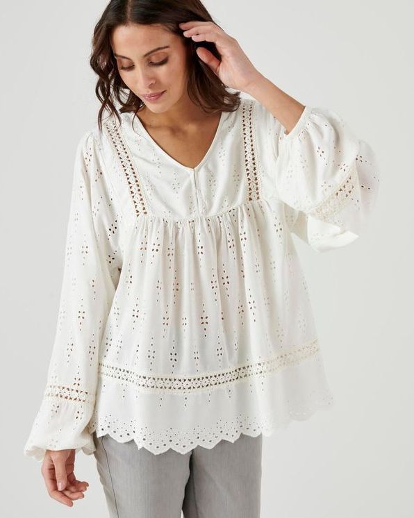 Blouse broderie anglaise