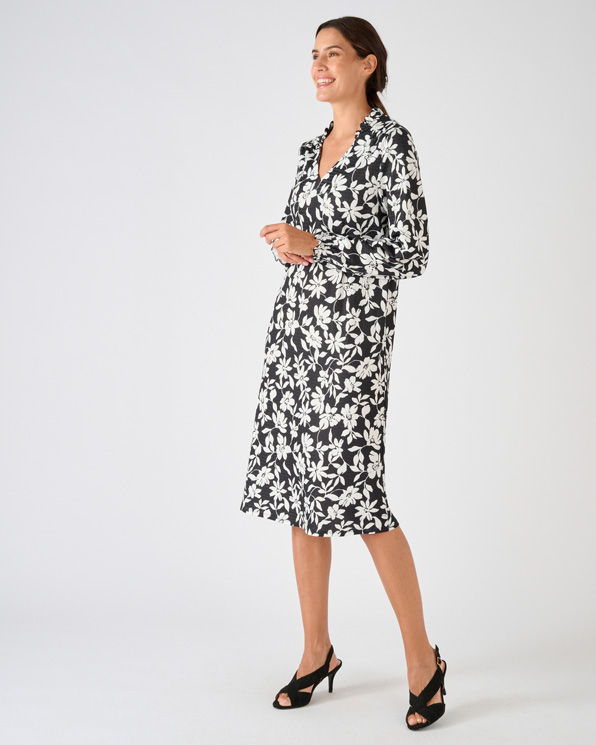 A-lijn jurk crêpe stof