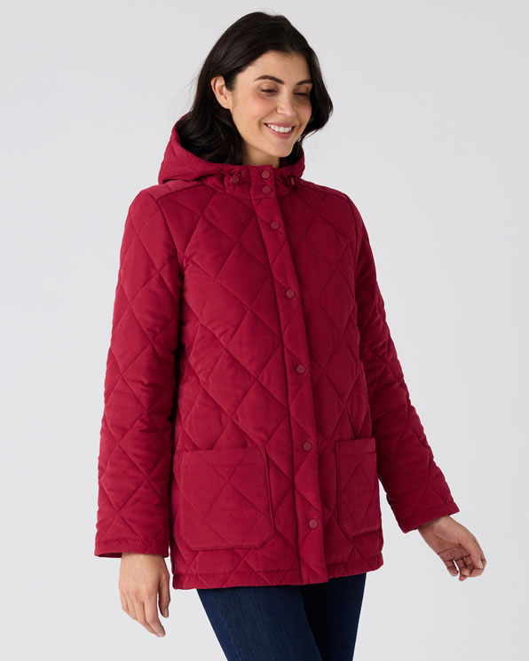 Parka gewatteerd capuchon