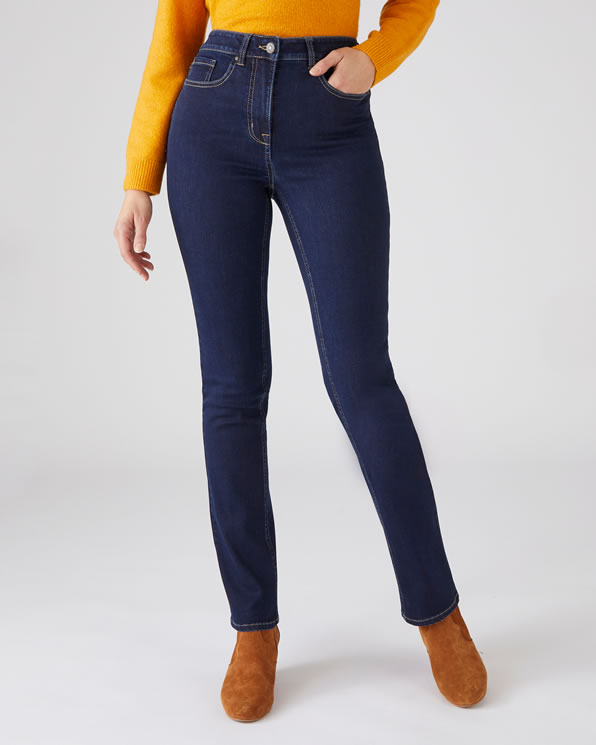 Jean coupe droite, Perfect Fit by Damart