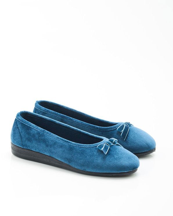 Ballerina met fluwelen look