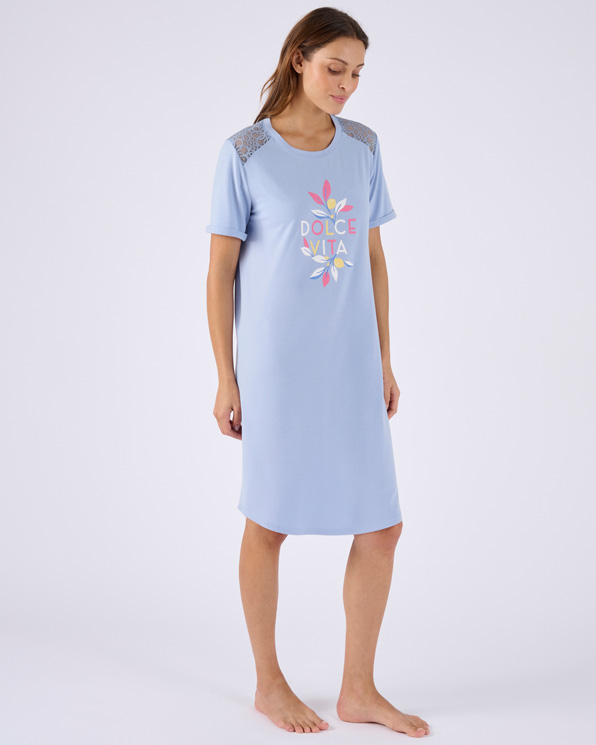 Chemise de nuit Climatyl dentelle