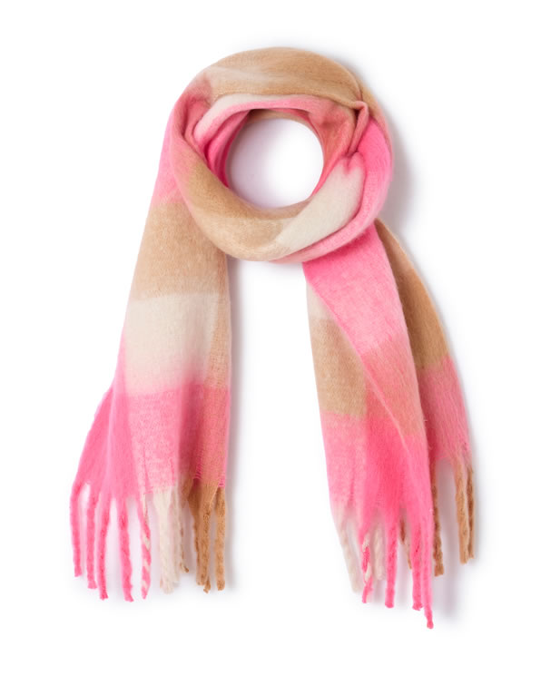 Sjaal ruit woleffect