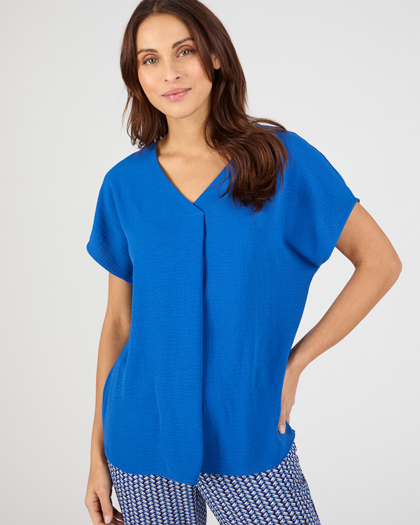 Blouse satijnen reliëf