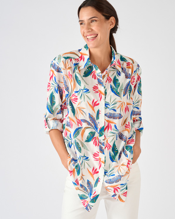 Strandblouse print Climatyl