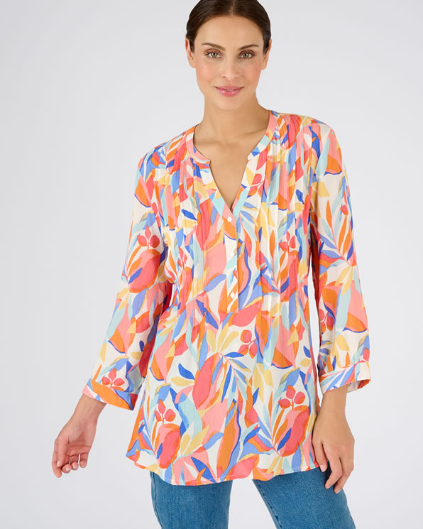 Tuniek crêpe vezels pure viscose Lenzing™ EcoVero™