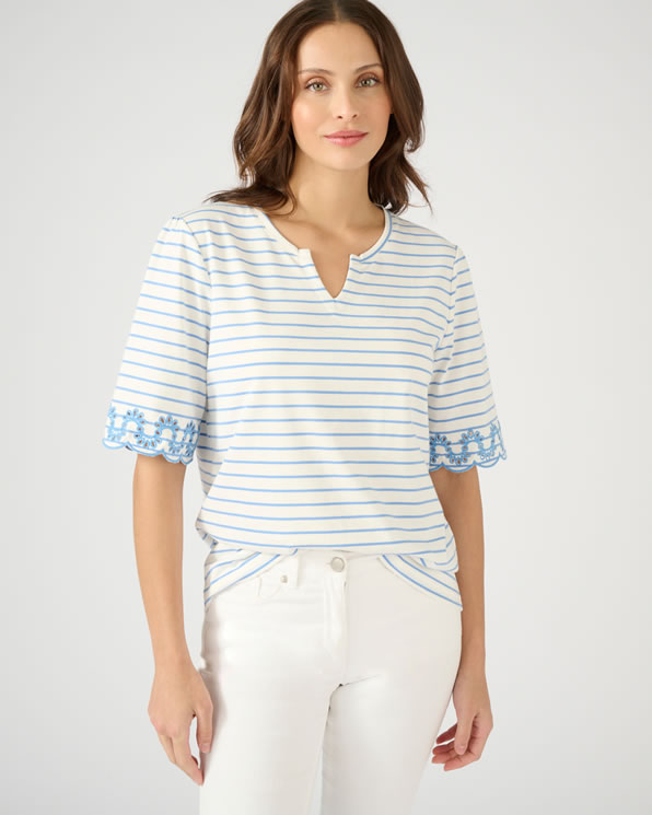 Blouse in biologisch katoen