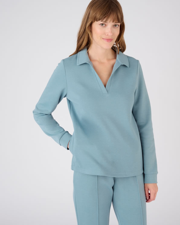 Sweater met polokraag