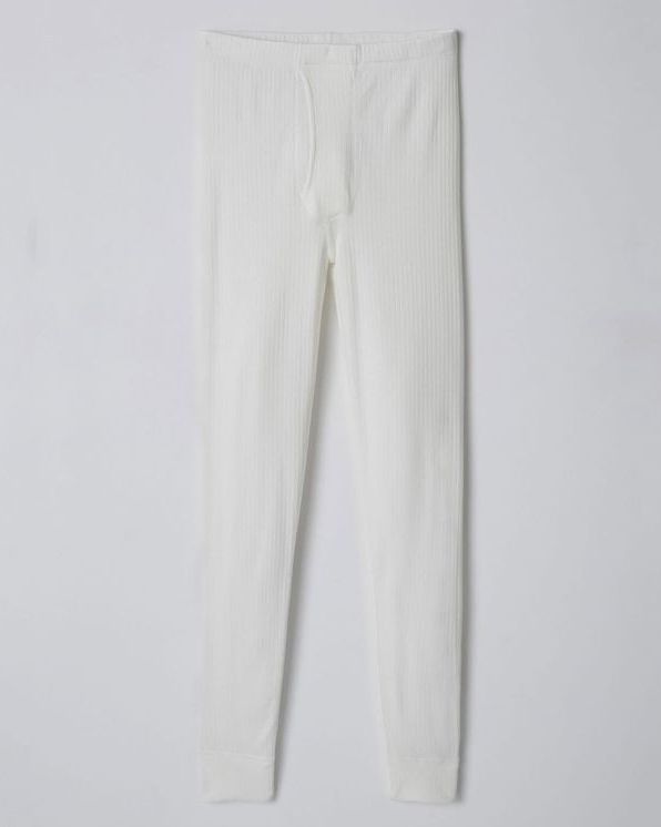 Lange onderbroek gemoltoneerd ribtricot Thermolactyl®