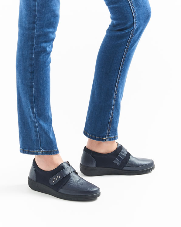 Derbies bi matiere femme clearance