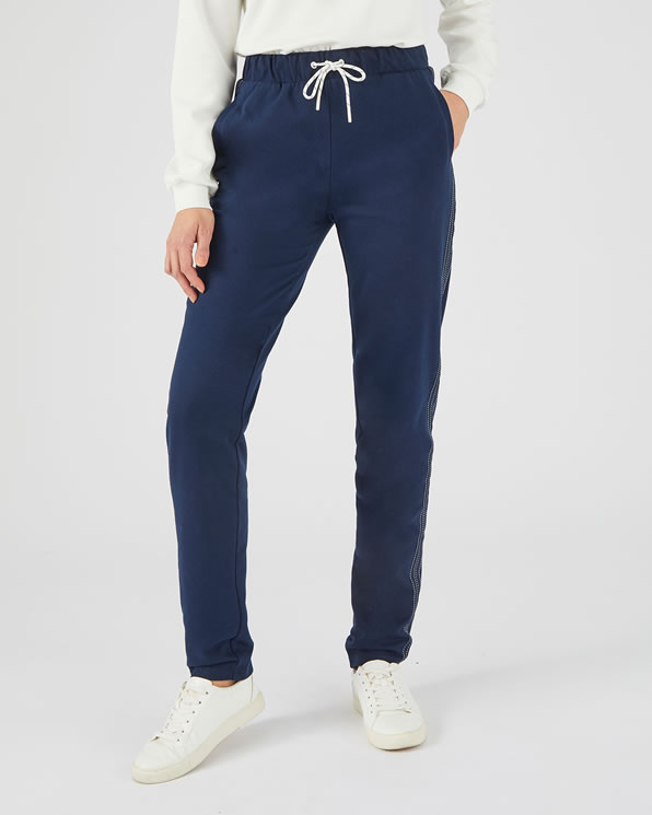 Pantalon de jogging maille bouclette Pantalons Damart Belgique