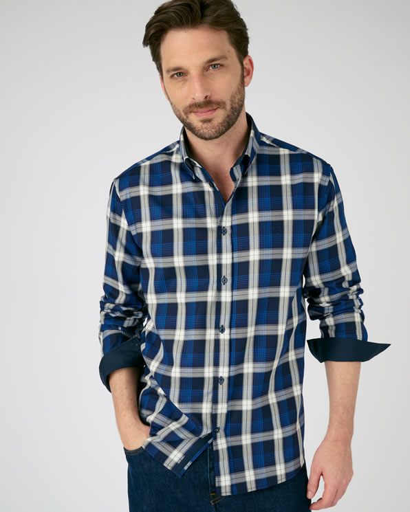 Geruit hemd shop