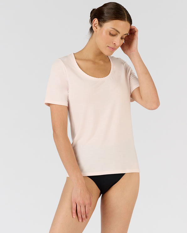 T shirt thermor gulant Evolutyl Manches courtes femme T shirts
