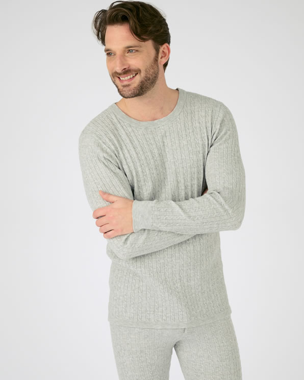 Pull en maille torsadée Thermolactyl