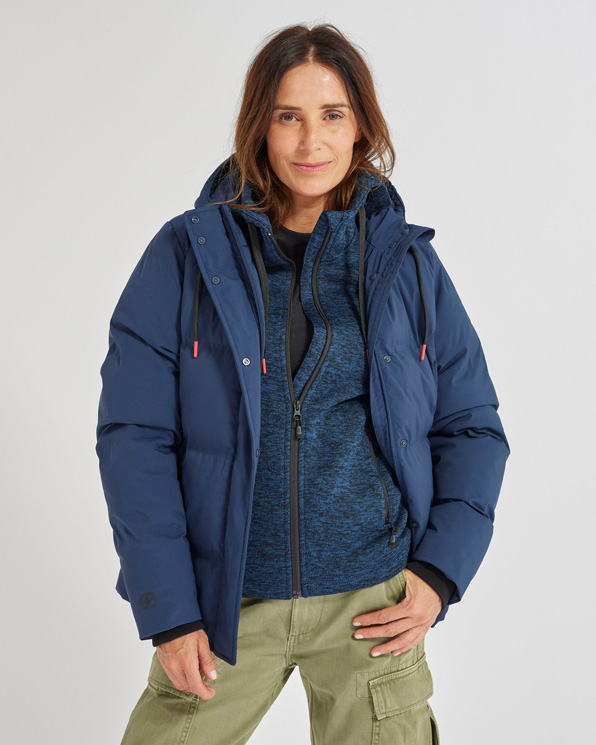 Thermolactyl bodywarmer met capuchon dames