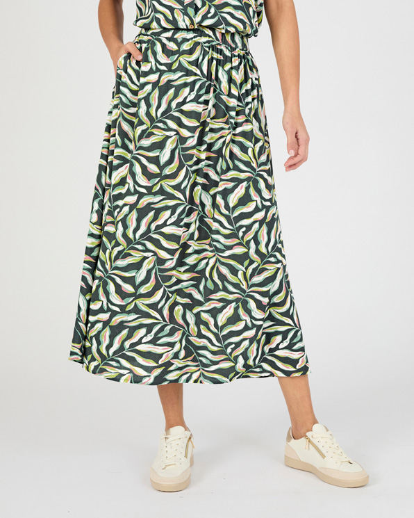 Rok pull-on pure viscose crêpe Lenzing™ EcoVero™