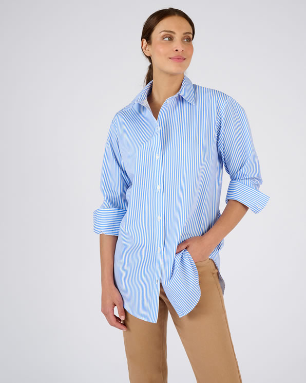 Chemise popeline pur coton